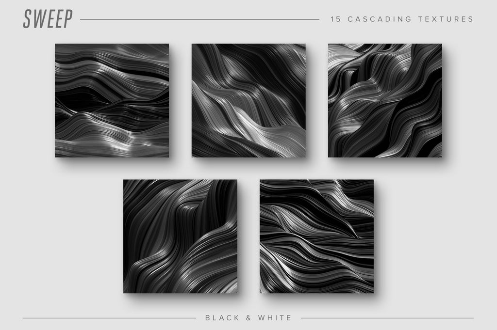 Sweep: Glossy Cascading Textures-Chroma Supply