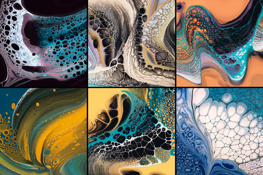 Viscosity: Fluid Acrylic Paint Textures-Chroma Supply