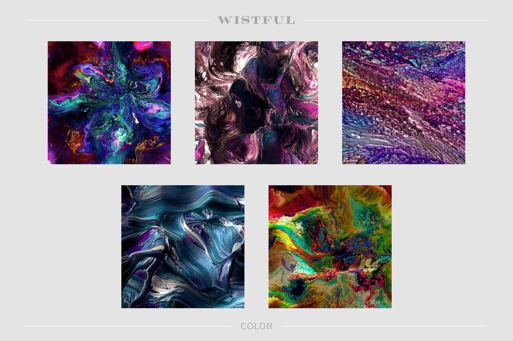 Wistful: Experimental 3D Paint Textures-Chroma Supply