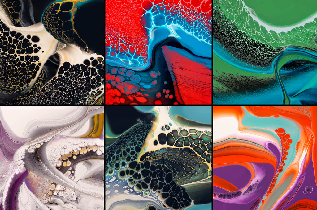 Alchemy: Fluid Acrylic Paint Textures-Chroma Supply