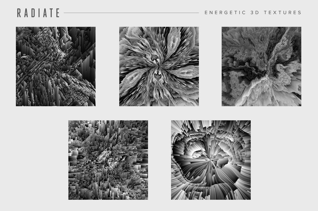 Radiate: Energetic 3D Textures-Chroma Supply