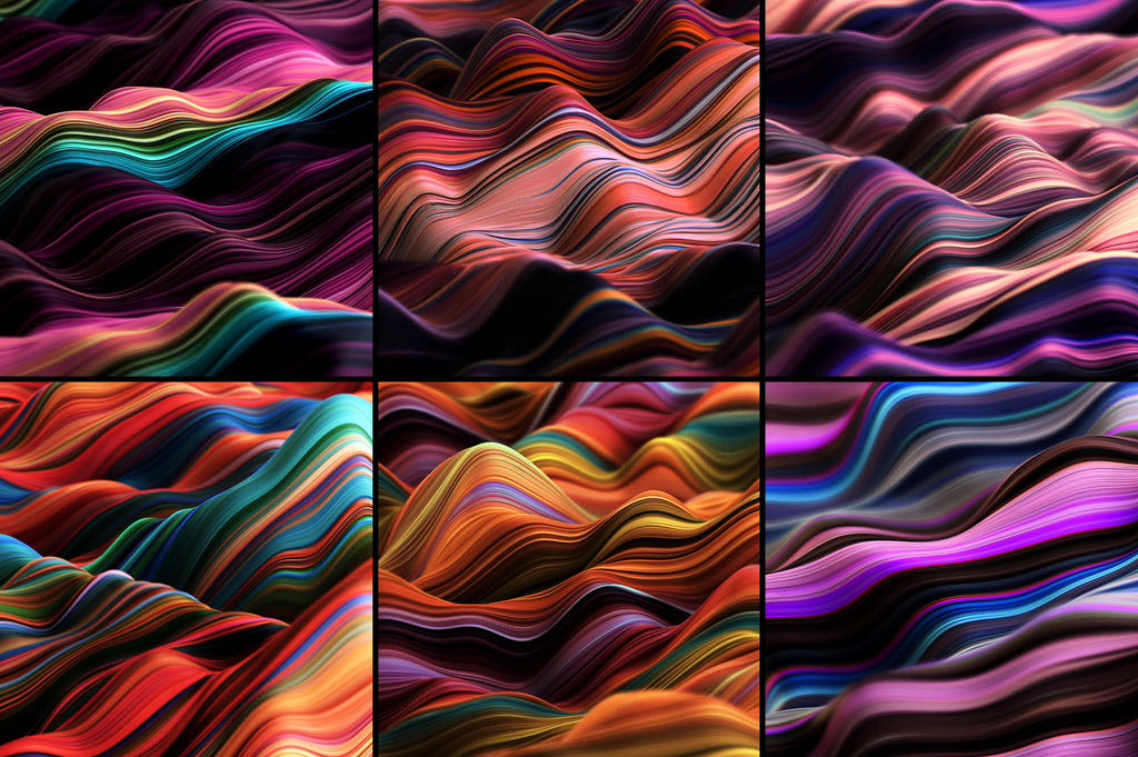 Ripple: Fluid Wavy 3D Lines-Chroma Supply