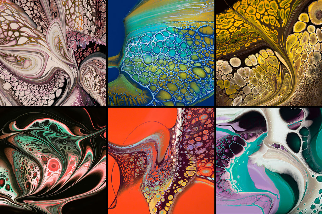 Viscosity: Fluid Acrylic Paint Textures-Chroma Supply