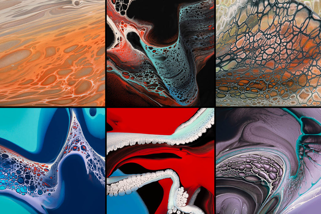 Alchemy: Fluid Acrylic Paint Textures-Chroma Supply
