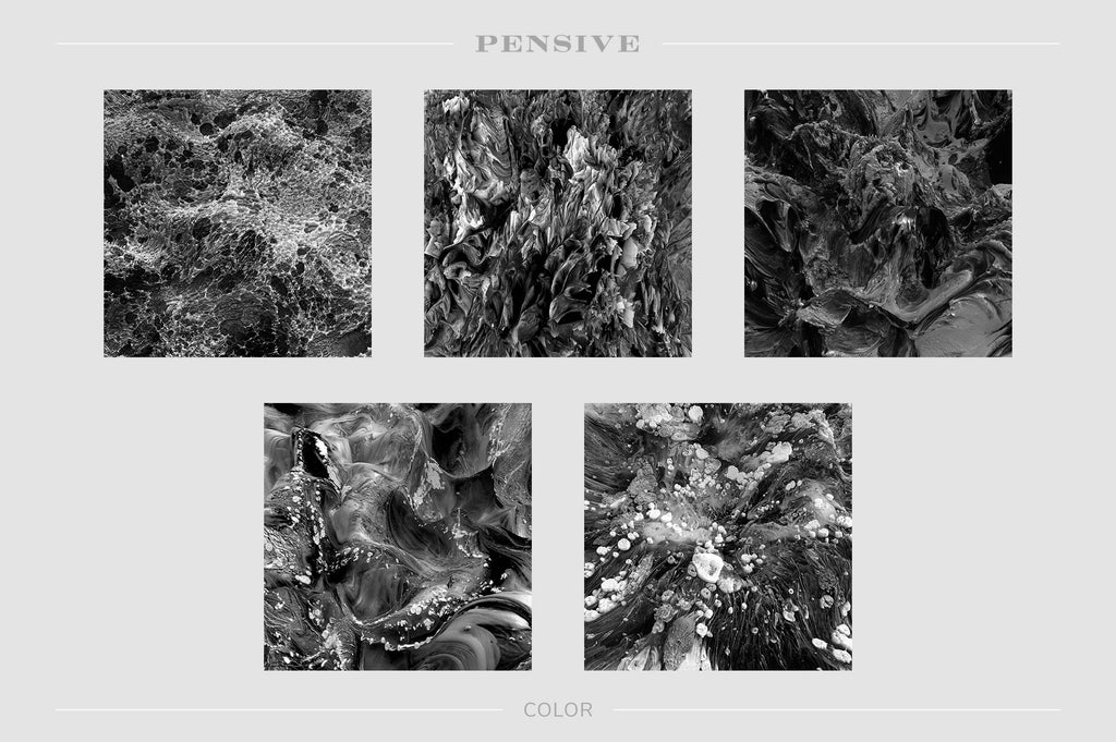 Pensive: Experimental 3D Paint Textures-Chroma Supply