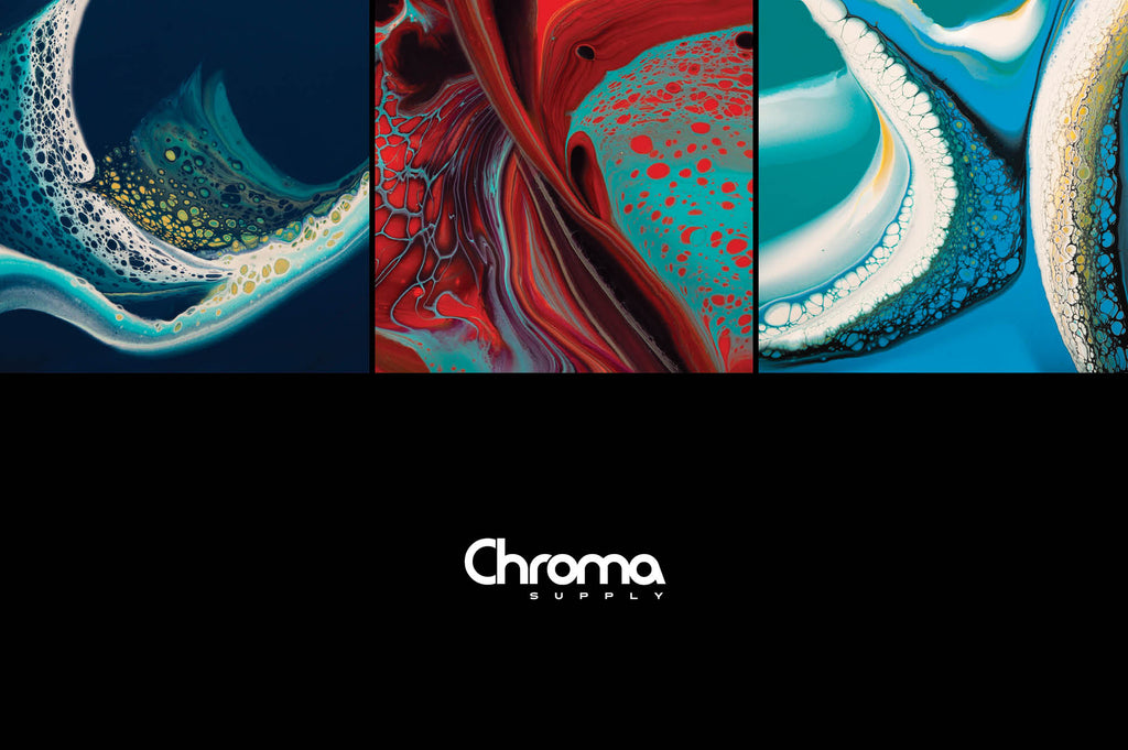 Alchemy: Fluid Acrylic Paint Textures-Chroma Supply