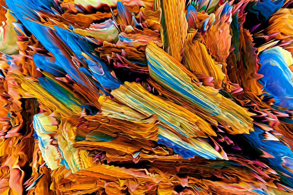 Burst: 40 Abstract Paint Textures-Chroma Supply