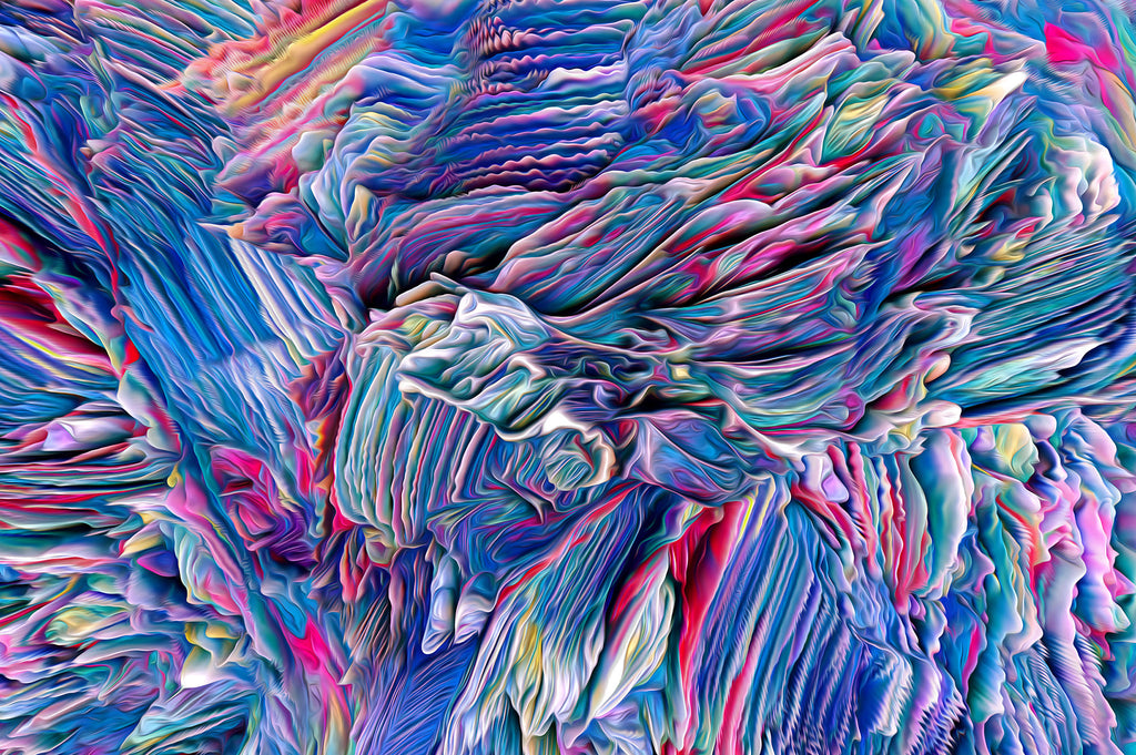 Burst: 40 Abstract Paint Textures-Chroma Supply