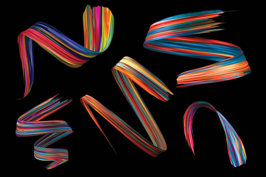 Camber: Energetic 3D Paint Strokes-Chroma Supply