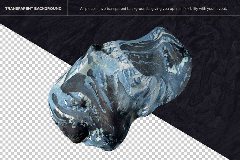 Dimension: 30 Abstract 3D Shapes-Chroma Supply