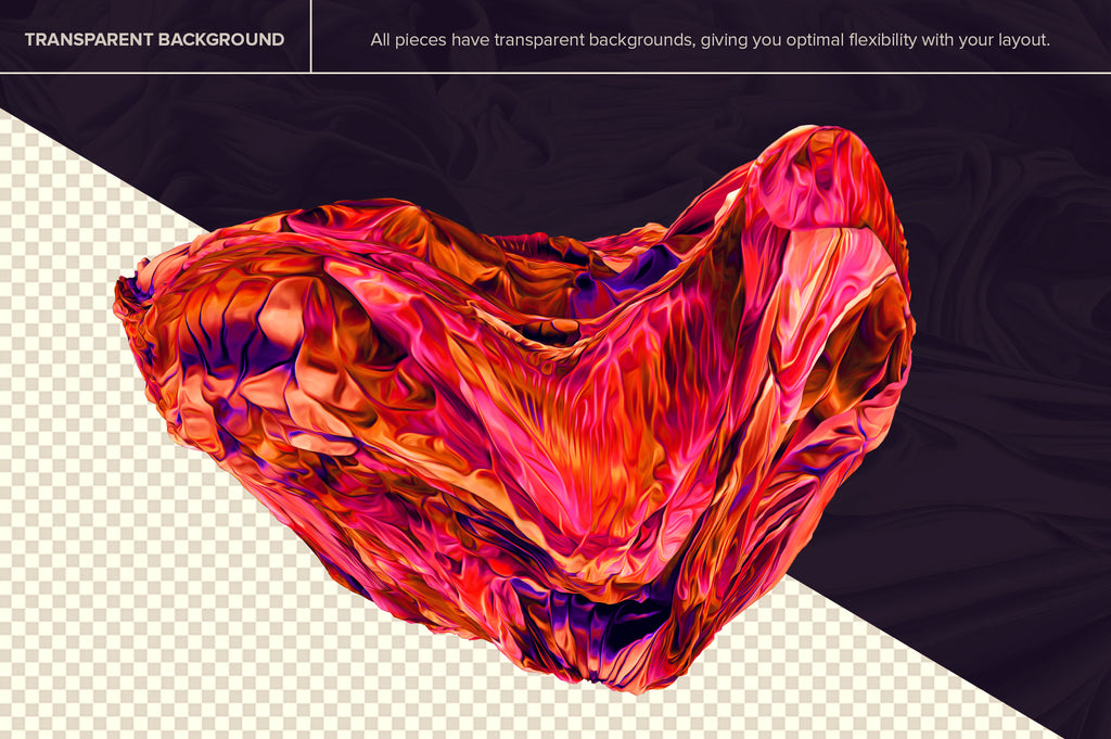 Displaced: 80 Isolated 3D Textures-Chroma Supply