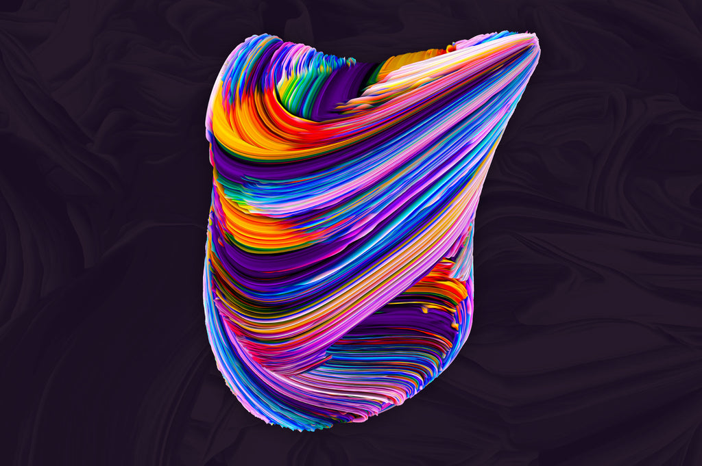 Displaced: 80 Isolated 3D Textures-Chroma Supply