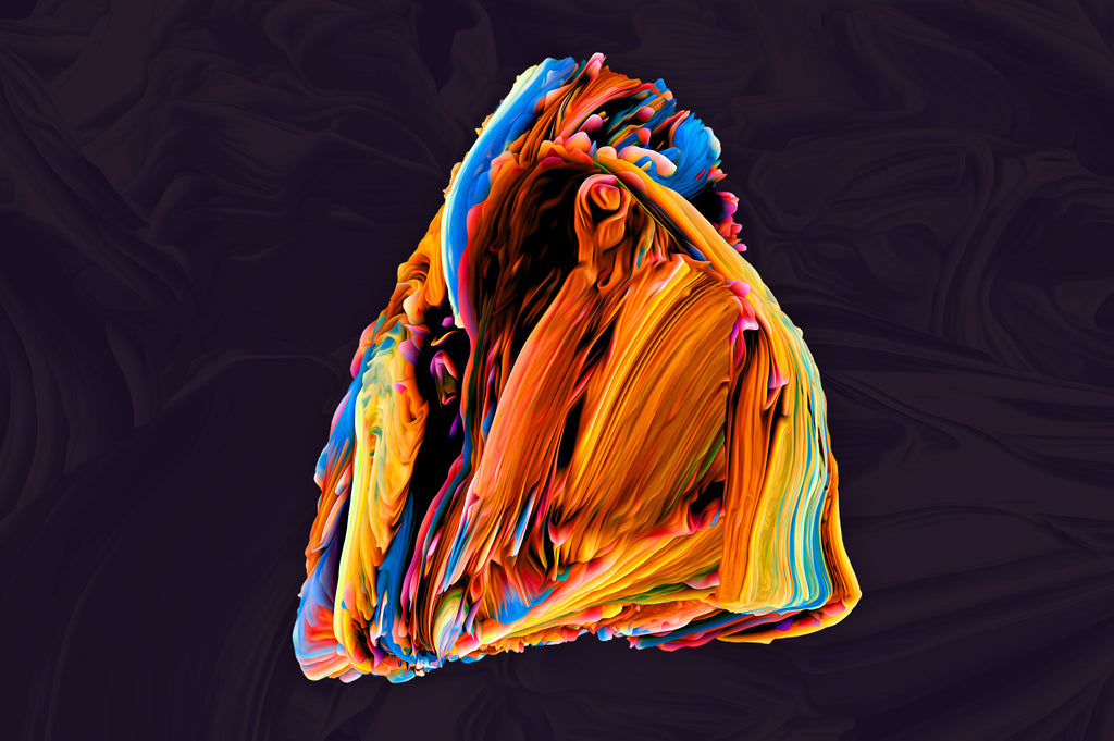 Displaced: 80 Isolated 3D Textures-Chroma Supply