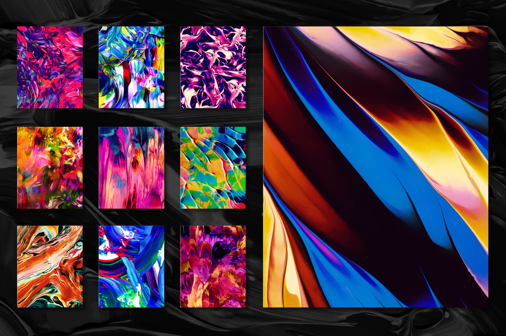 Flow, Vol. 2: 100 Smooth Paint Textures-Chroma Supply