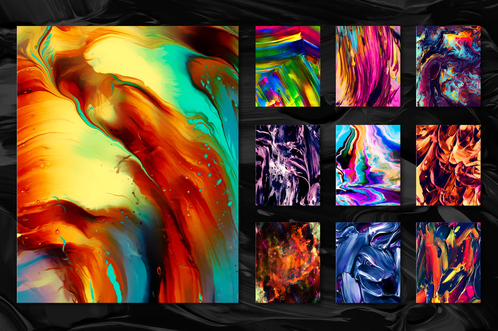 Flow, Vol. 2: 100 Smooth Paint Textures-Chroma Supply