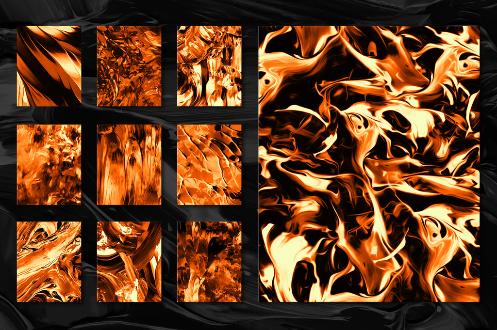 Flow Bundle: 300 Smooth Paint Textures-Chroma Supply