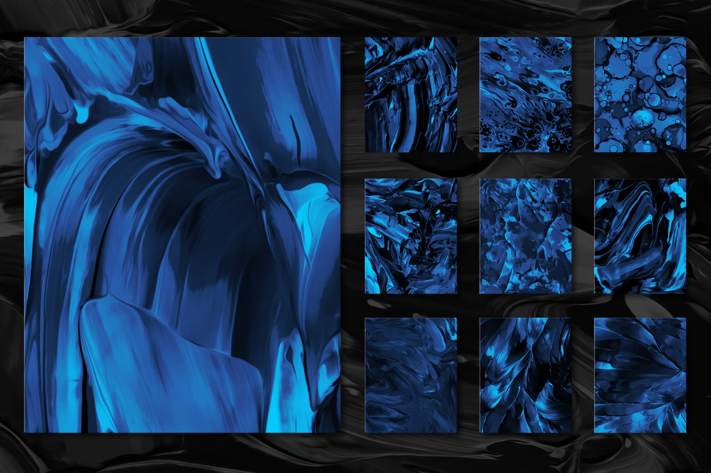 Flow Bundle: 300 Smooth Paint Textures-Chroma Supply