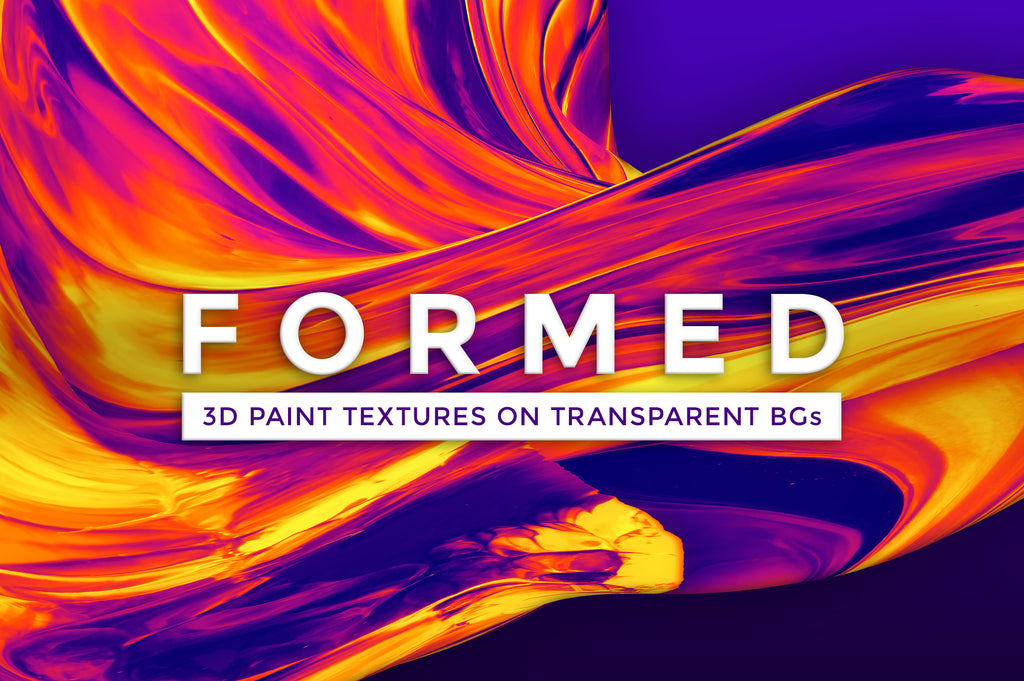 Formed: Isolated Abstract 3D Shapes-Chroma Supply