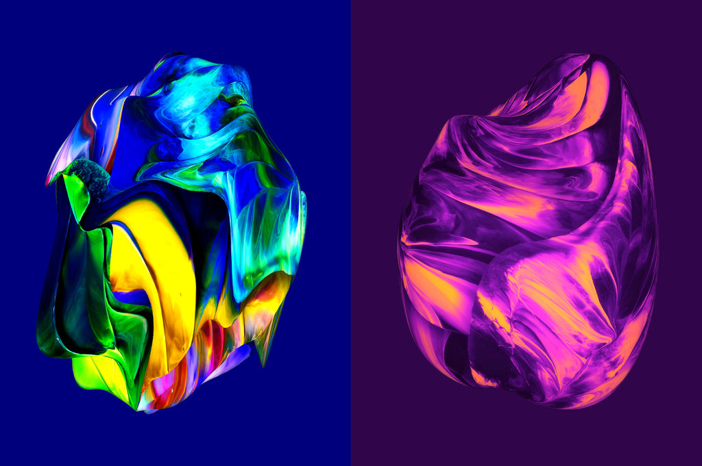 Formed: Isolated Abstract 3D Shapes-Chroma Supply