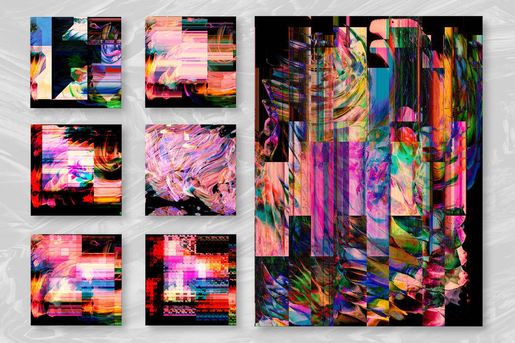 Glitched: Experimental Glitch Textures-Chroma Supply
