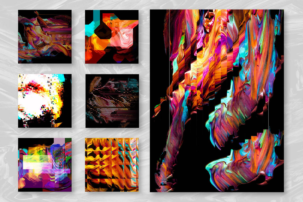 Glitched: Experimental Glitch Textures-Chroma Supply