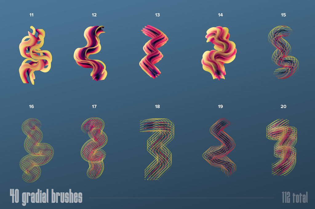 Multicolor Brush Bundle (Affinity)-Chroma Supply