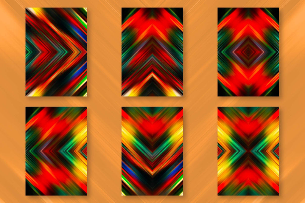 Mirror Rays: Geometric Ray Backgrounds-Chroma Supply