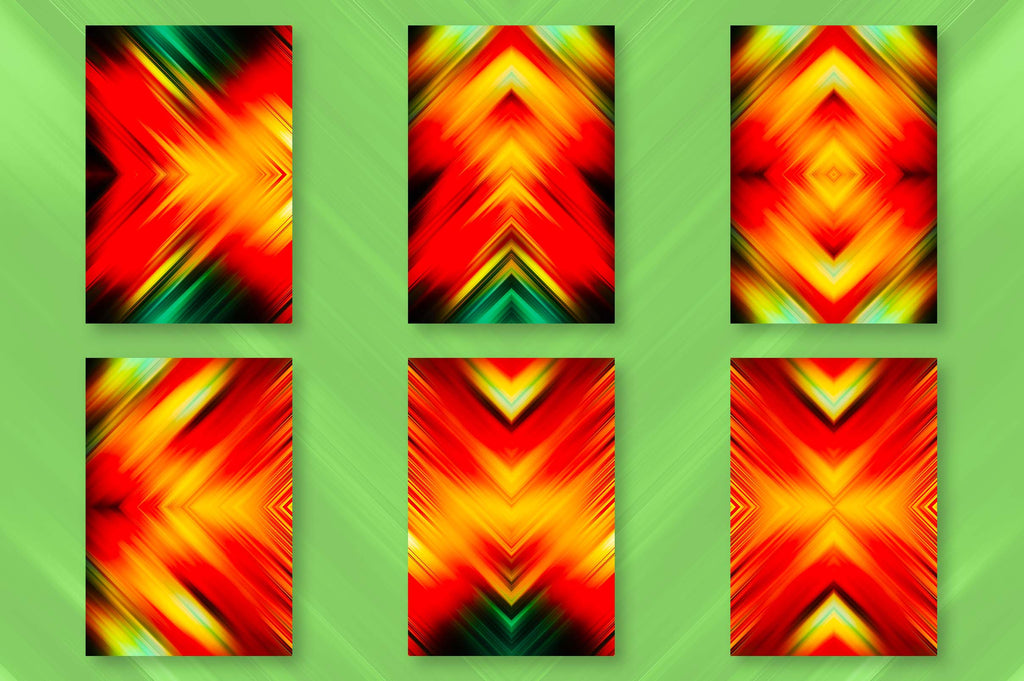 Mirror Rays: Geometric Ray Backgrounds-Chroma Supply