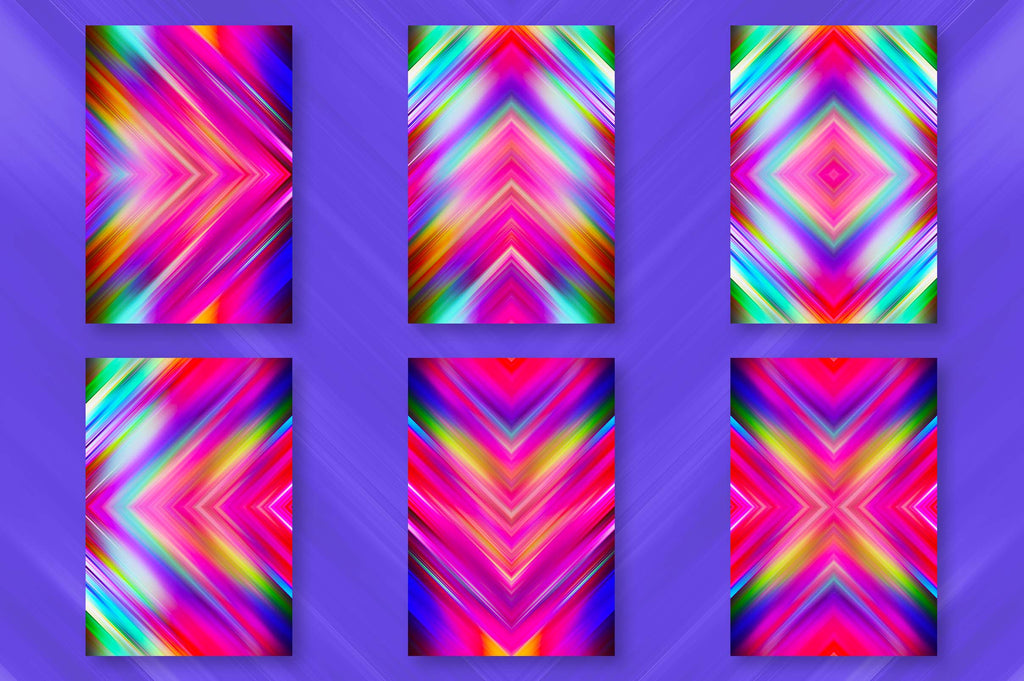 Mirror Rays: Geometric Ray Backgrounds-Chroma Supply