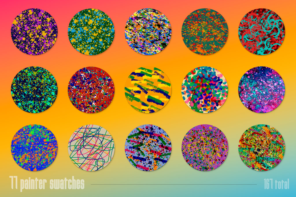 Multicolor Brush Bundle (Photoshop)-Chroma Supply