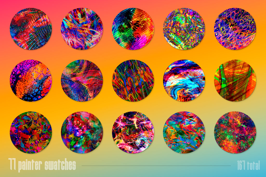 Multicolor Brush Bundle (Photoshop)-Chroma Supply