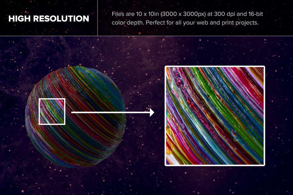 Planetary: Abstract 3D Shapes-Chroma Supply