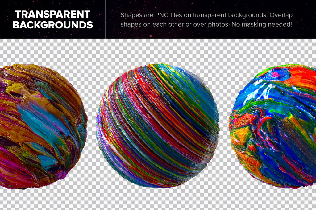 Planetary: Abstract 3D Shapes-Chroma Supply