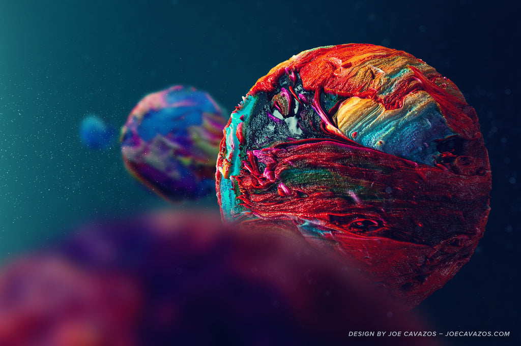 Planetary: Abstract 3D Shapes-Chroma Supply