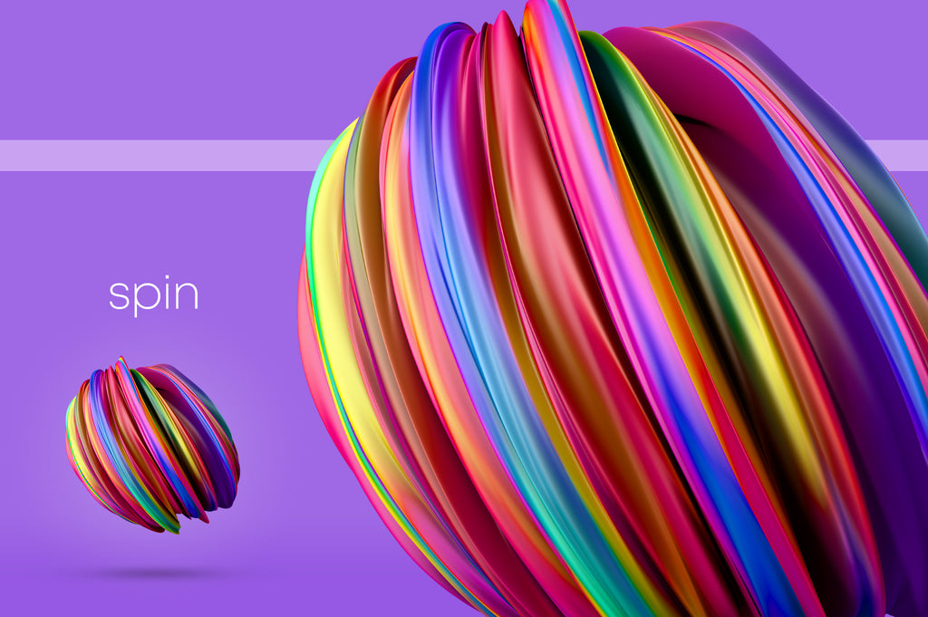 Spin: Dynamic 3D Shapes-Chroma Supply