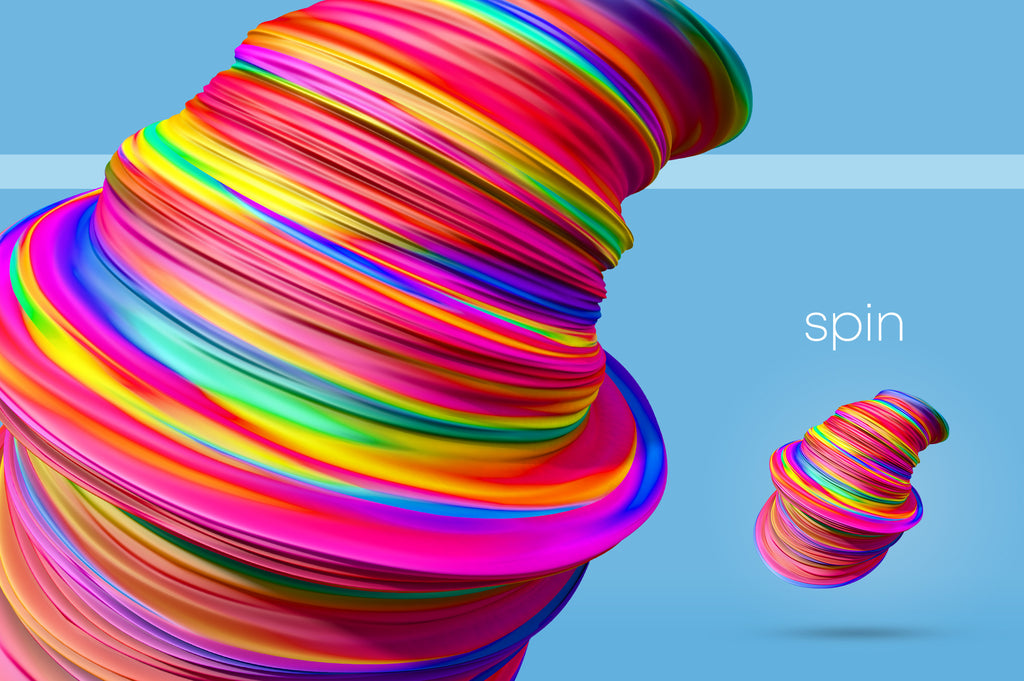 Spin: Dynamic 3D Shapes-Chroma Supply