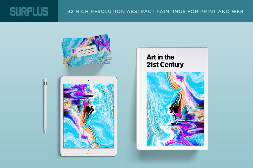 Surplus, Vol. 1: Abstract Paint Textures-Chroma Supply