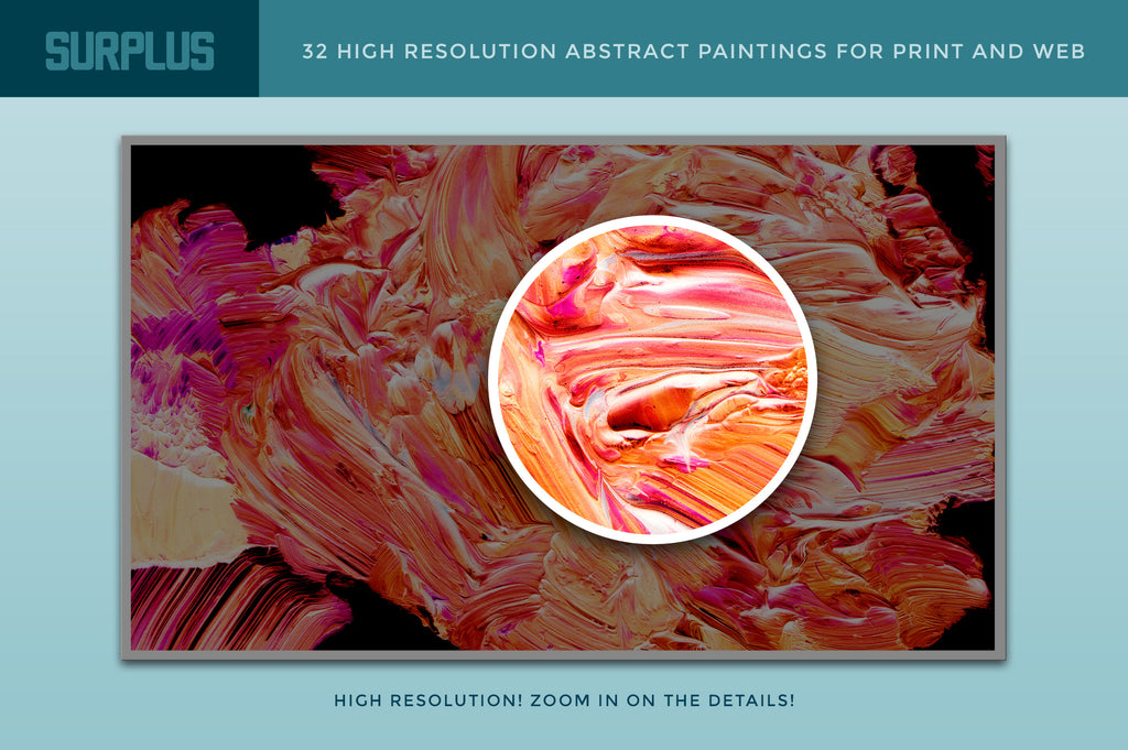 Surplus, Vol. 1: Abstract Paint Textures-Chroma Supply