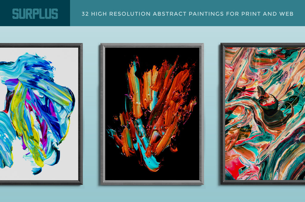 Surplus, Vol. 1: Abstract Paint Textures-Chroma Supply