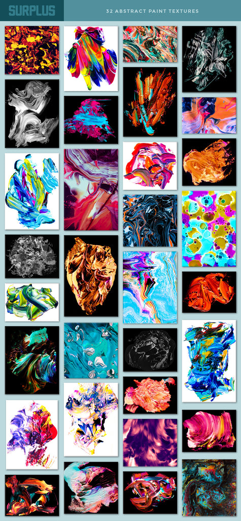 Surplus, Vol. 1: Abstract Paint Textures-Chroma Supply