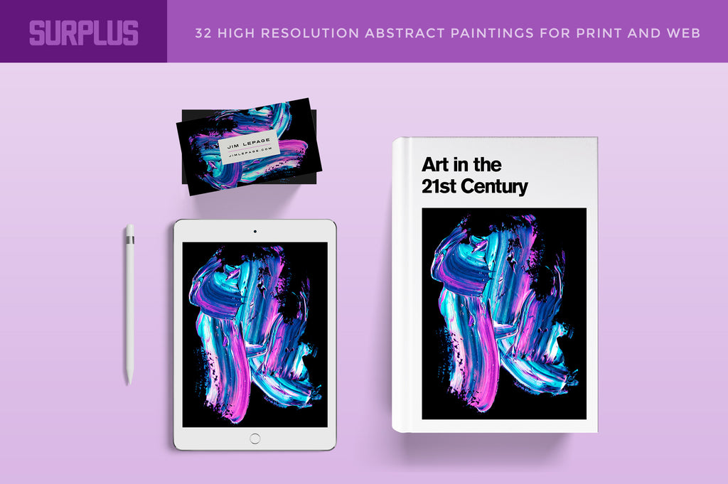 Surplus, Vol. 2: Abstract Paint Textures-Chroma Supply