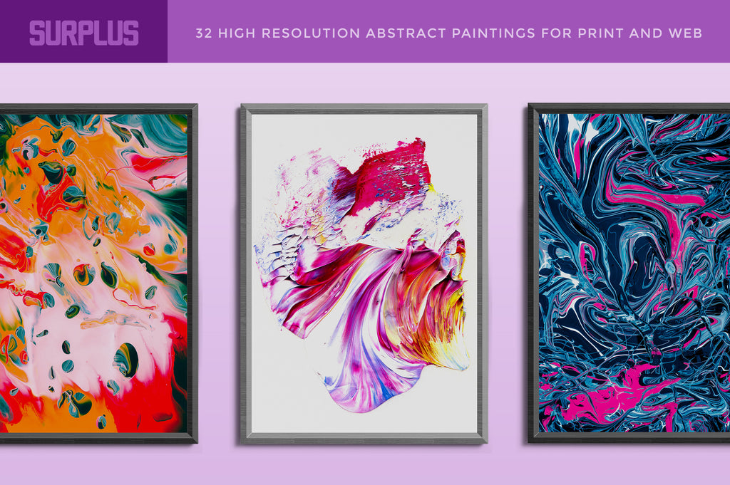 Surplus, Vol. 2: Abstract Paint Textures-Chroma Supply