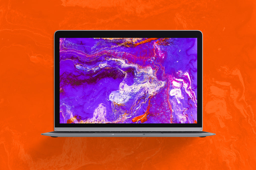 Transpose: Abstract Paint Textures-Chroma Supply