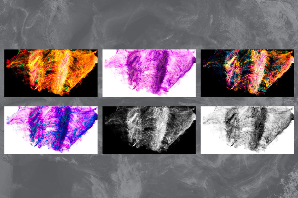 Transpose: Abstract Paint Textures-Chroma Supply