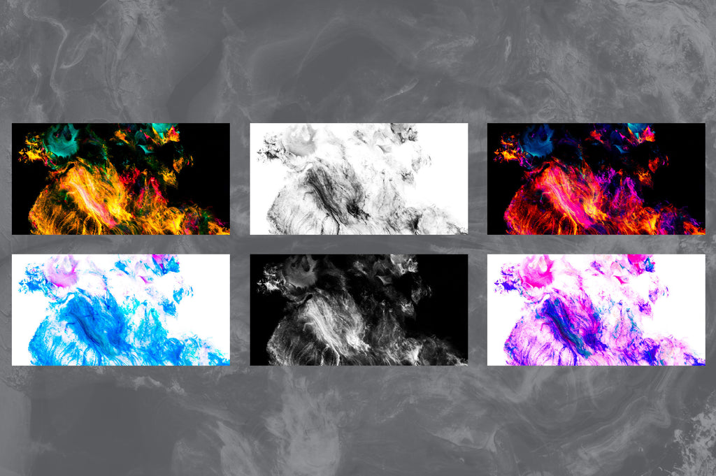Transpose: Abstract Paint Textures-Chroma Supply