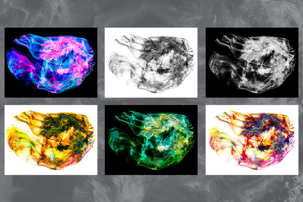 Transpose: Abstract Paint Textures-Chroma Supply