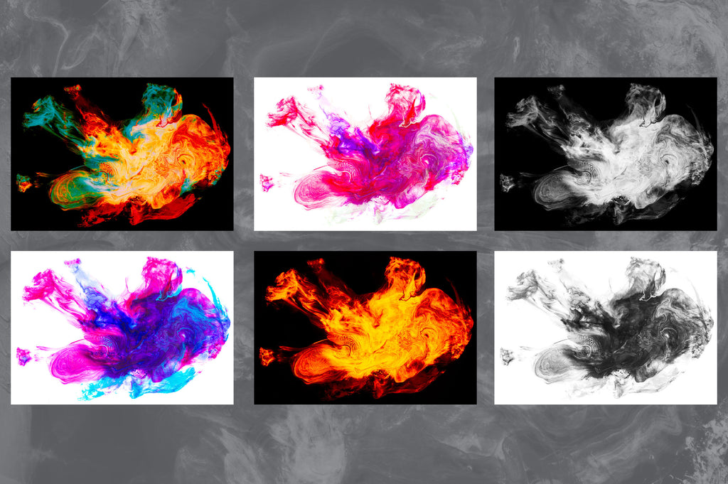Transpose: Abstract Paint Textures-Chroma Supply