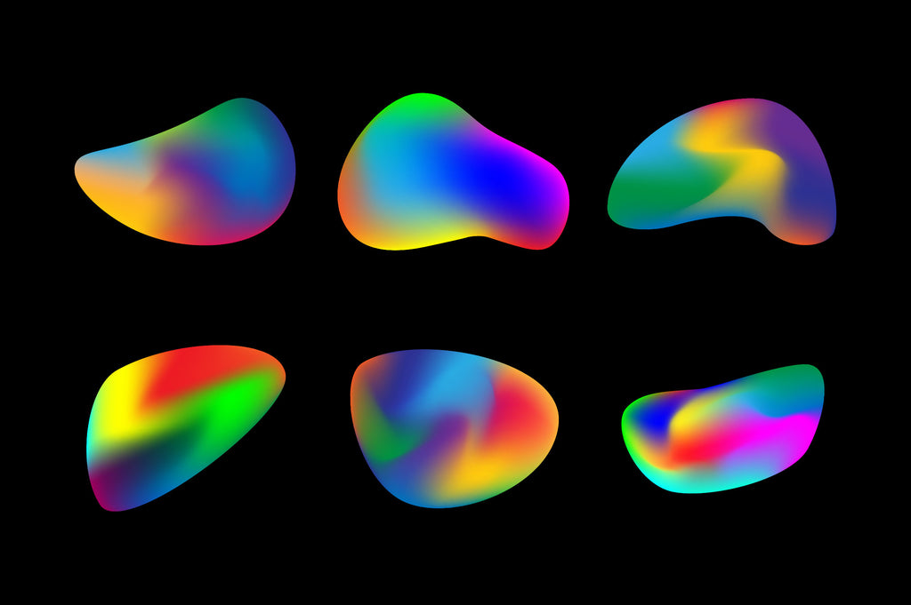 Vibe: Abstract Vector Gradient Shapes-Chroma Supply