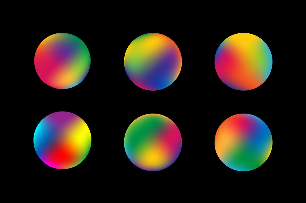 Vibe: Abstract Vector Gradient Shapes-Chroma Supply