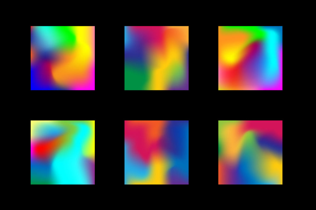 Vibe: Abstract Vector Gradient Shapes-Chroma Supply